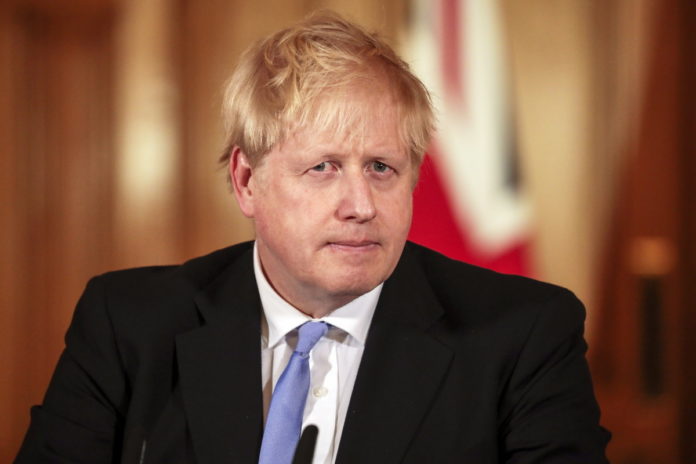 British PM Johnson Delivers a News Conference